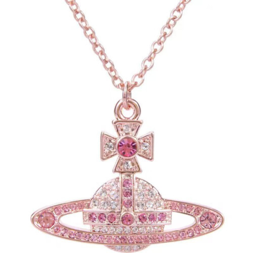 (Rose gold pink diamond) MINI BAS RELIEF PENDANT