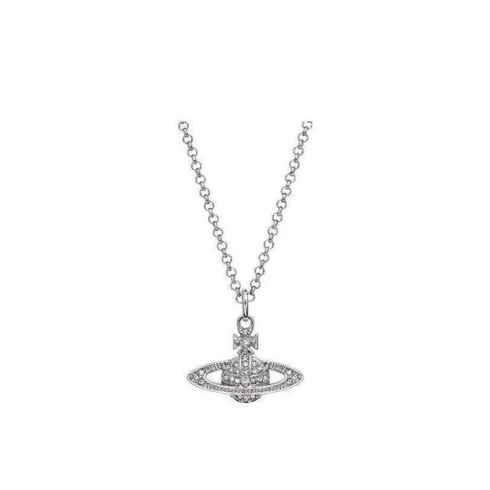( Diamond) Mini Bas Relief Pendant Silver