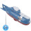RC Submarine Toy Advanced 0.5m Diving Depth Remote-Control 3