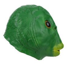 Halloween Fischkopf-Maske Cosplay Latex-Requisite 30x30cm