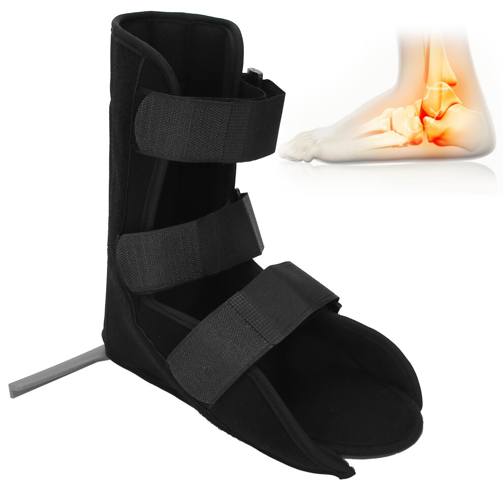 Ankle Support Brace for Foot Drop, Fractures, Adult Sizes S-L