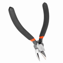 5in Mini Diagonal Pliers for Electrical Work Wire Cutting Nippers with Spring