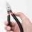 5in Mini Diagonal Pliers for Electrical Work Wire Cutting Nippers with Spring 3