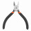 5in Mini Diagonal Pliers for Electrical Work Wire Cutting Nippers with Spring 2