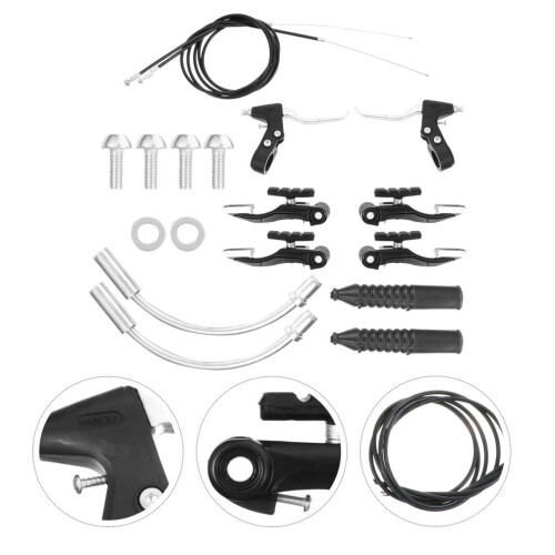 1 set remkabels, fietsaansluiting, aluminiumlegering 1