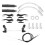 1 set remkabels, fietsaansluiting, aluminiumlegering 4