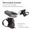 Smart Sensor USB LED Bike Light Waterproof Front Light for Bicycle Safety 13
