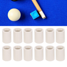 40 Stück Pool Cue Ferrules 13mm Ersatzrohre Fibre Billard Cue Reparaturteile