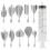 1 Set 3D Pudding Nozzle Cake Gelatin Tool 5