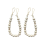 Fermatende in perline di legno, stile boho, 2 pezzi 1
