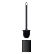 Escova de vaso sanitário, escova de vaso sanitário plana e flexível, escova de vaso sanitário para banheiro