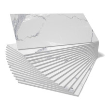 Self-adhesive floor tiles, white, 60*30cm, 24 pieces