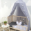 Dossel para quarto infantil, comprimento da bainha decorativa 300cm*60cm 2