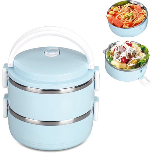 Boîte à lunch isotherme empilable pour aliments chauds
