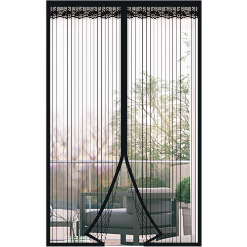 Μαγνητική σήτα για κουρτίνα μύγας 90x200cm με μαγνητική κουρτίνα μύγας για μπαλ