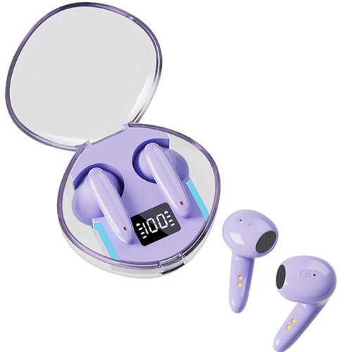 Ασύρματα ακουστικά, ακουστικά Bluetooth 5.3, ψηφιακή οθόνη