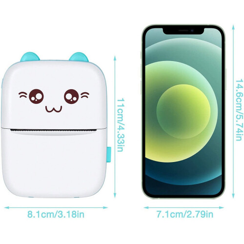 Mini printer, thermal printer, mobile phone printer, portable photo printer 1