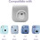 Θήκη Rieibi PU Leather Mini 11, τσάντα για Fujifilm Instax Mini 12 2
