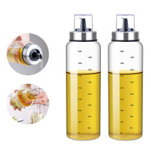 FARI Azijn & Olie Fles, 2x500ml Olie Dispenser en Glazen Olijfolie Fles