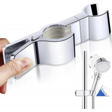 Suporte para chuveiro de mão ajustável.