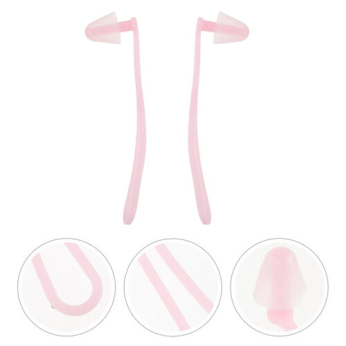 1 Set Comfortable Swimming Earplugs Replaceable Ear Protectors 2