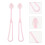 1 Set Comfortable Swimming Earplugs Replaceable Ear Protectors 5