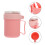 1 Set Microwaveable Portable Milk Cup for Home Use 5