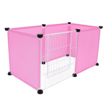 1 Enclos pour hamster en résine avec jouet en fourrure de chien