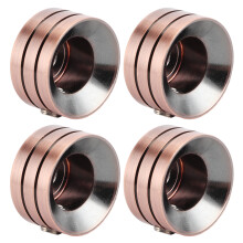 4pcs Aluminum Engine Cover Head Bolt Topper Caps for XL883/Twin Cam 1999-2020