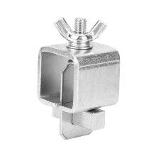 Rostfreier 16-teiliges Butt-Schweißklammer-Set für gebogene Platten, 0,040" Spalt