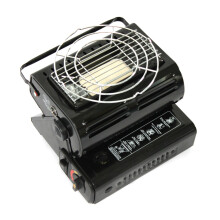Dual Portable Gas Heaters Card Type Camping Fishing Tent Car Mounted