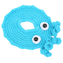 Handgestrickener Kameraobjektiv-Ringdekoration Babyfoto-Puppenaccessoire Größe #4