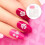 1 Set Nagelkunst-Druckplatte Stahlschablone 4