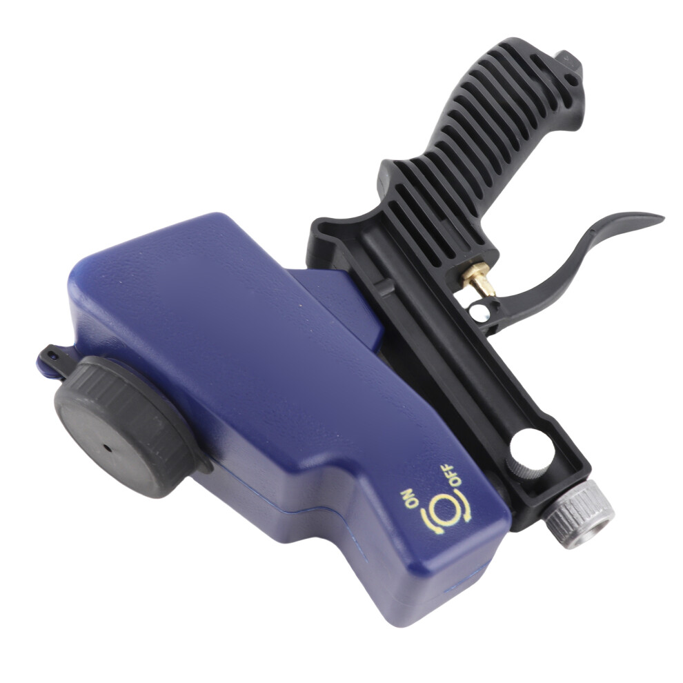 Portable Gravity Sandblasting Gun 600Cc, 450G, For Car & Metal Blue 7891360258346