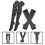 1 Set Polyester-Beinwärmer für Damen 3