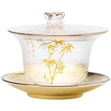 1 Set Teetasse mit Untertasse, chinesische Gongfu-Teeschale