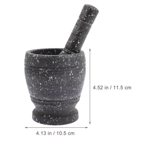 1 ensemble pilon et presse-ail en plastique, 1