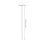 1 Set verstellbare Duschvorhangstange 30-50 cm 2