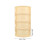1 Set Roman Column Shape Plastic Reusable 2