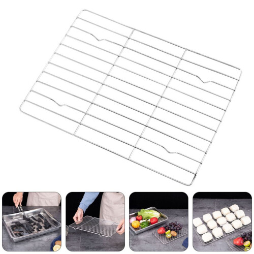1 - et grille de barbecue portable, argentée 2