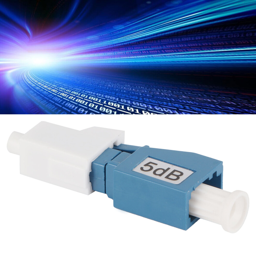 Lc Upc5db Fiber Optic Attenuator Connector Singlemode Adapter High Return Loss 8201360260376
