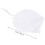 1 adjustable white chef's hat, dustproof and oil-resistant with drawstring 2