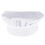 1 adjustable white chef's hat, dustproof and oil-resistant with drawstring 3