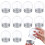 10 bolas de nieve DIY de 150 ml con tapas de rosca 4