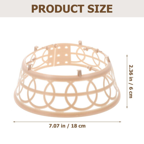 10 Braided Hat Inner Rings Plastic 2