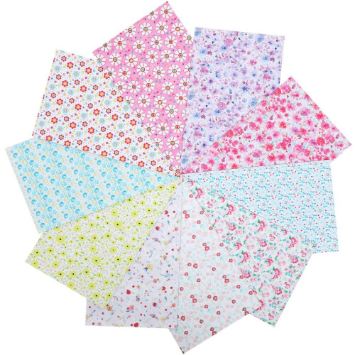 10 Blatt Bastelpapier in Lederoptik, DIY-Material 2