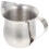 1 jarra de leche plateada, vaso multiusos para bebidas. 3