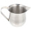 1 jarra de leche plateada, vaso multiusos para bebidas. 4