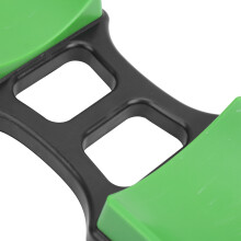 Durable ABS Dumbbell Holder Holds 100KG Anti-Rolling Feature