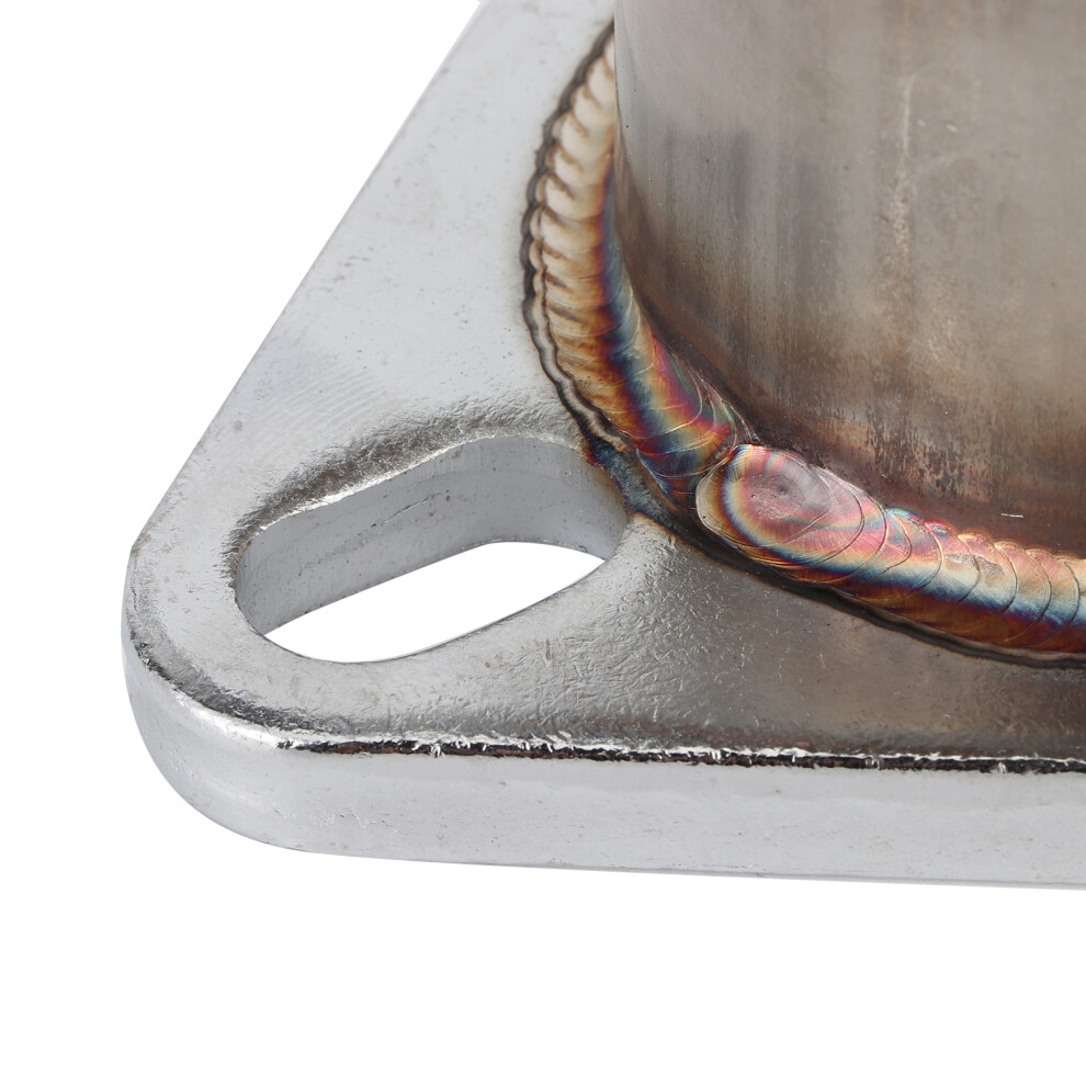 Universal 2.5In Stainless Steel Exhaust Flange Adapter For Cars 7621360262490